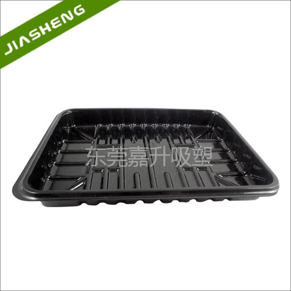 PET black fresh tray
