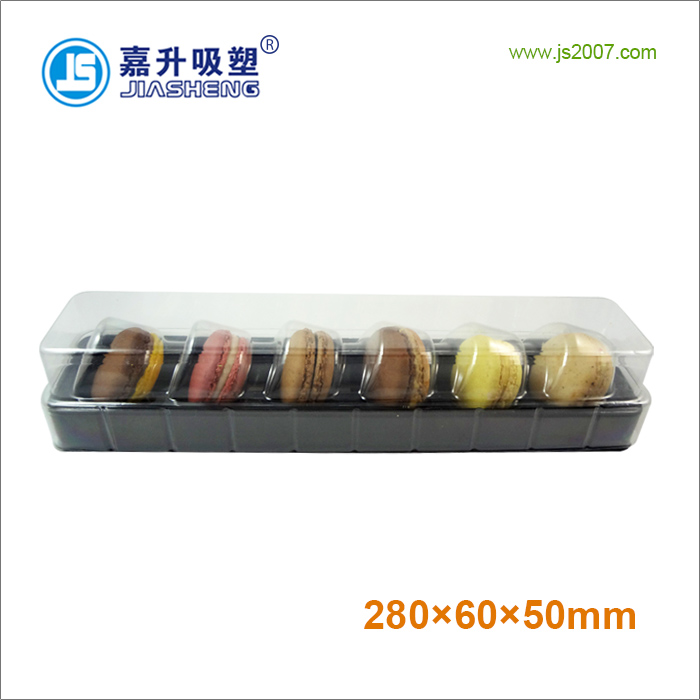  6 pieces Macaron Blister Packaging