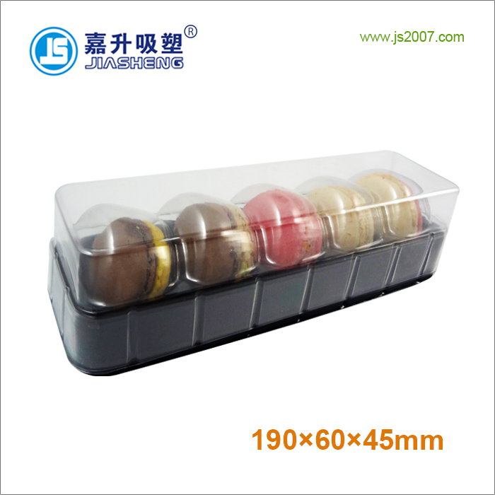 5 pieces Macaron Blister Packaging