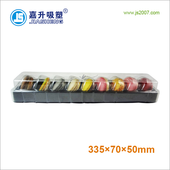 9 pieces Macaron Blister Packaging