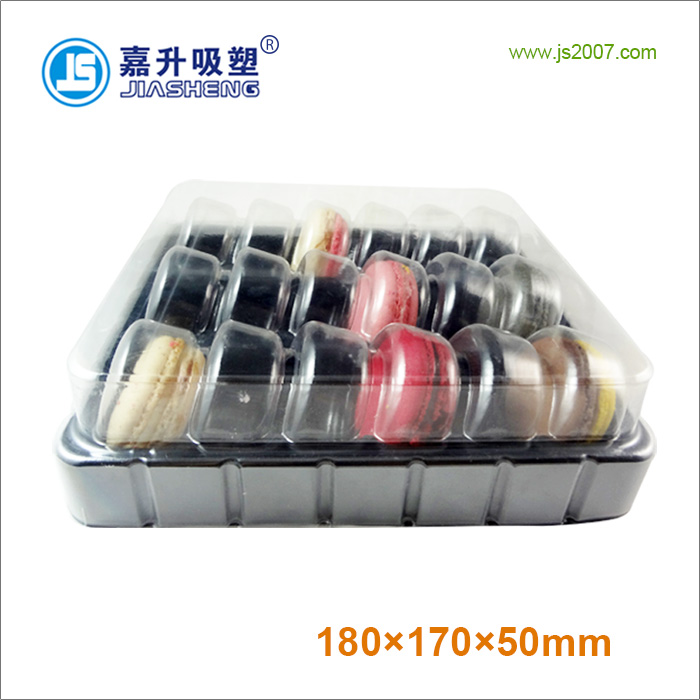 18 pieces Macaron Blister Packaging