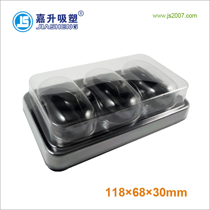 3 fingers Macarons packaging