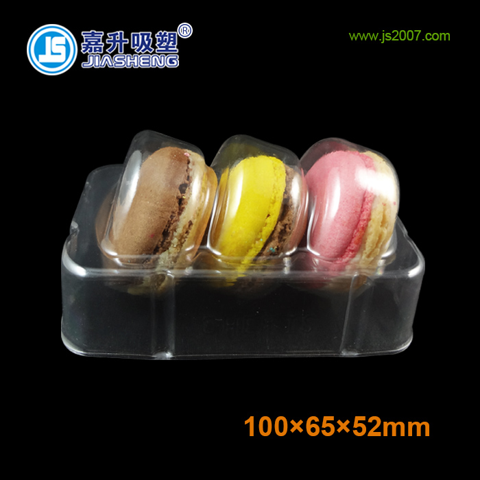 3 grains of transparent Macarons