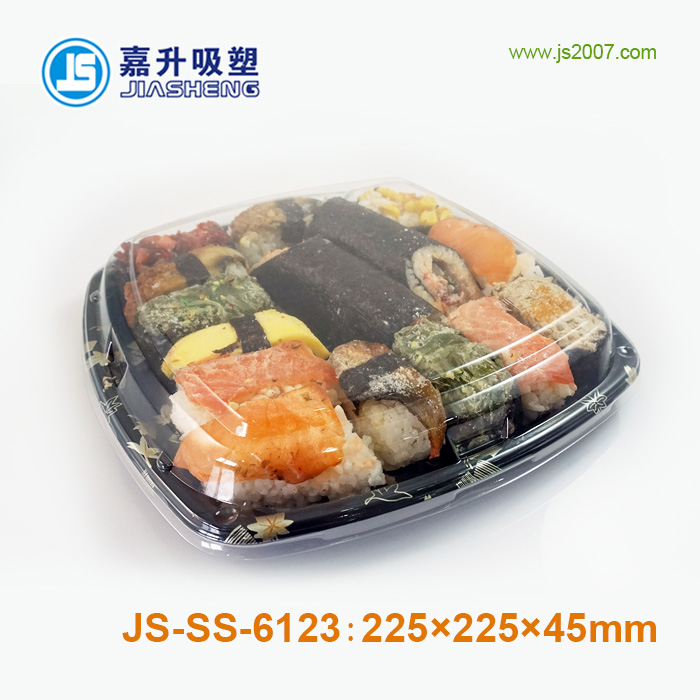JS-SS-6123 Sushi blister packaging 