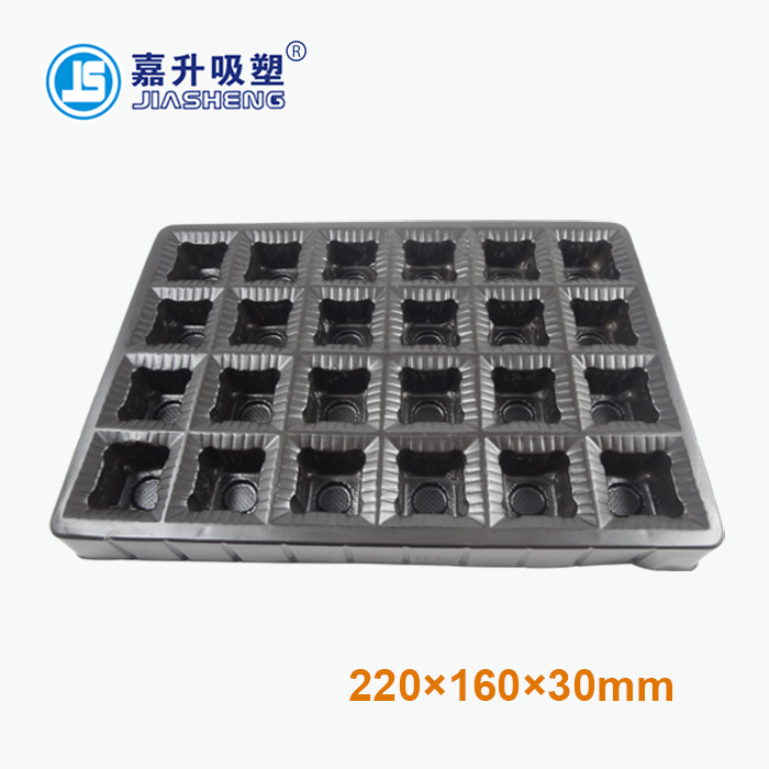 JS-B 24 boxes biscuit plastic suction box