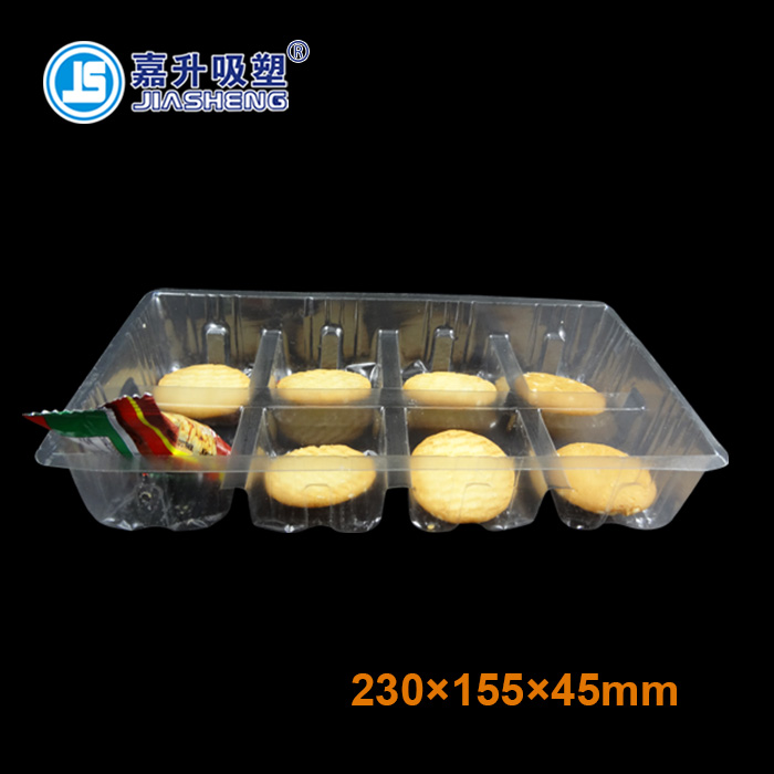 JS-6 boxes biscuit plastic suction box