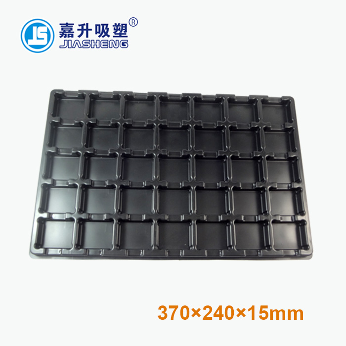 JS—PS black anti-static tray